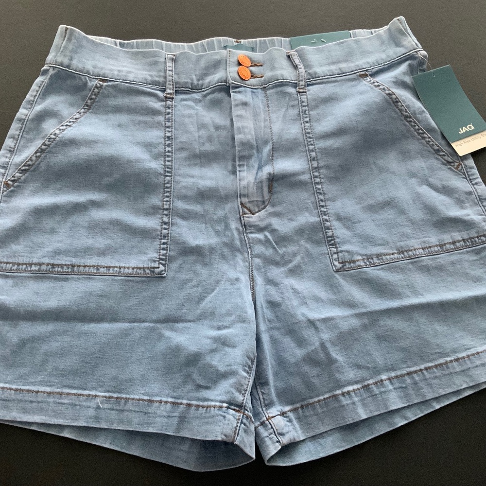 New Jag Jean Shorts Sz 12